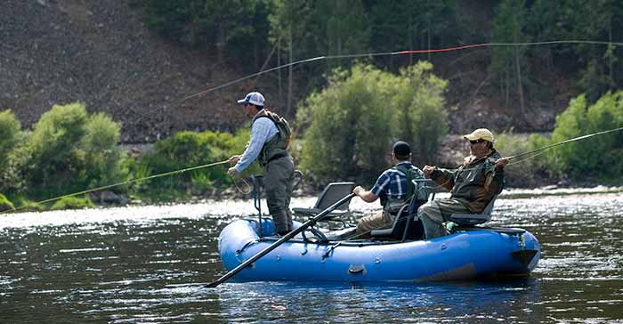 Fly Fishing Raft