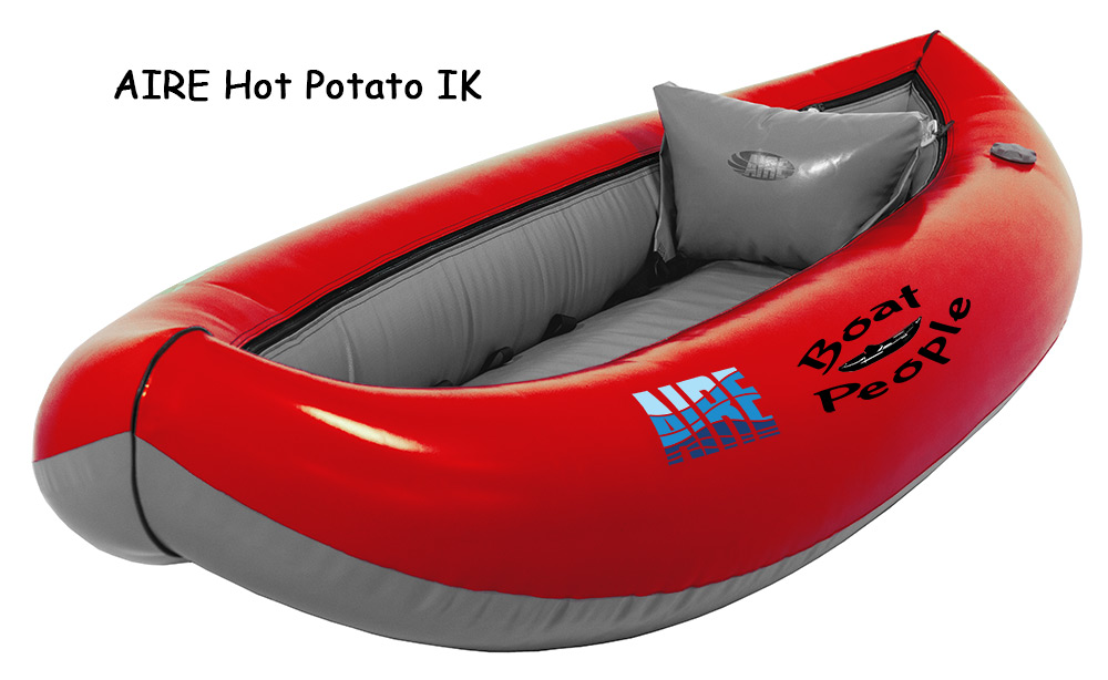 Aire Hot Potato Inflatable Kayak Self Bailing