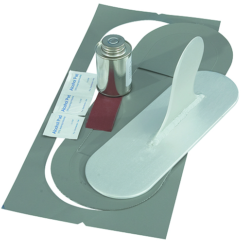 Boat People Fin Kit for pvc inflatable kayaks, removable skeg