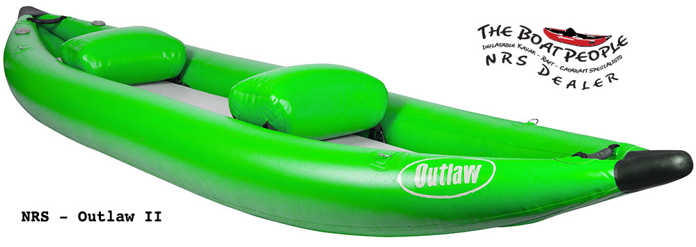 NRS Outlaw II Inflatable Kayak Tandem