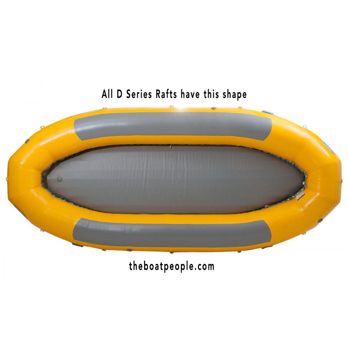 AIRE D Series Rafts have this shape
