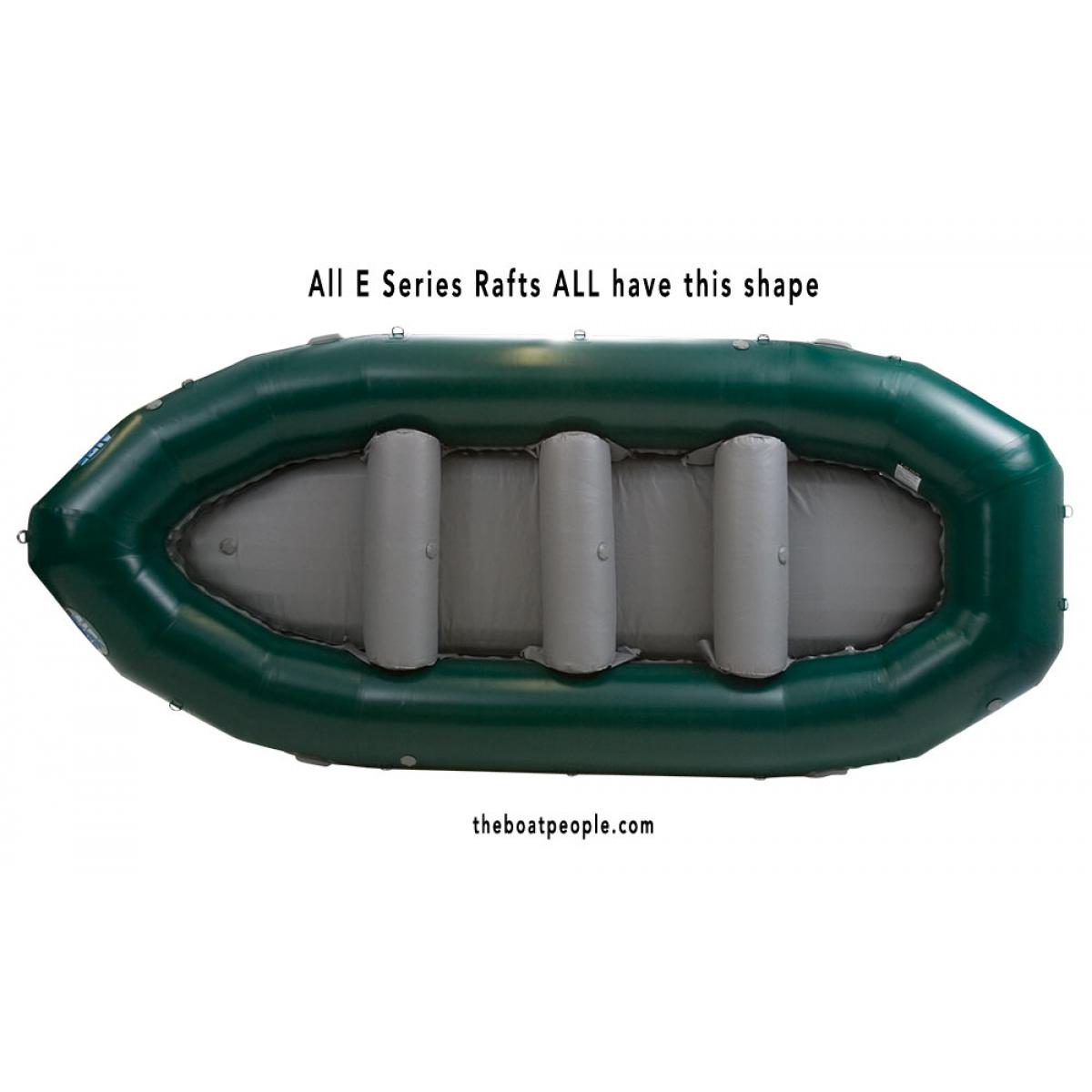 AIRE E Series Rafts have this shape
