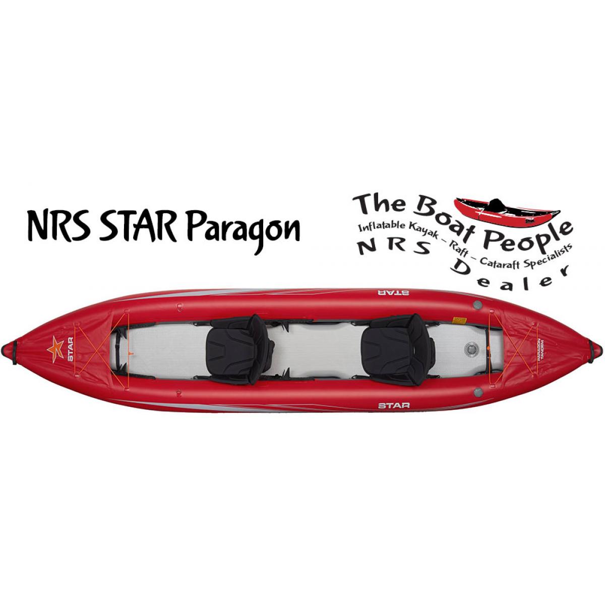 NRS STAR Paragon Tandem Inflatable Kayak top