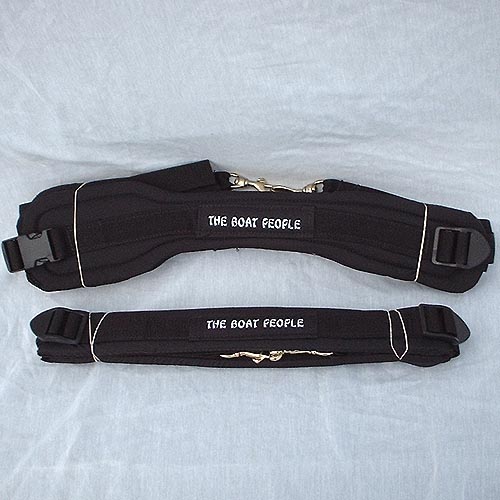 Boat People Straight Padded Inflatable Kayak Thigh Straps fits Sit-On-Top Kayaks too