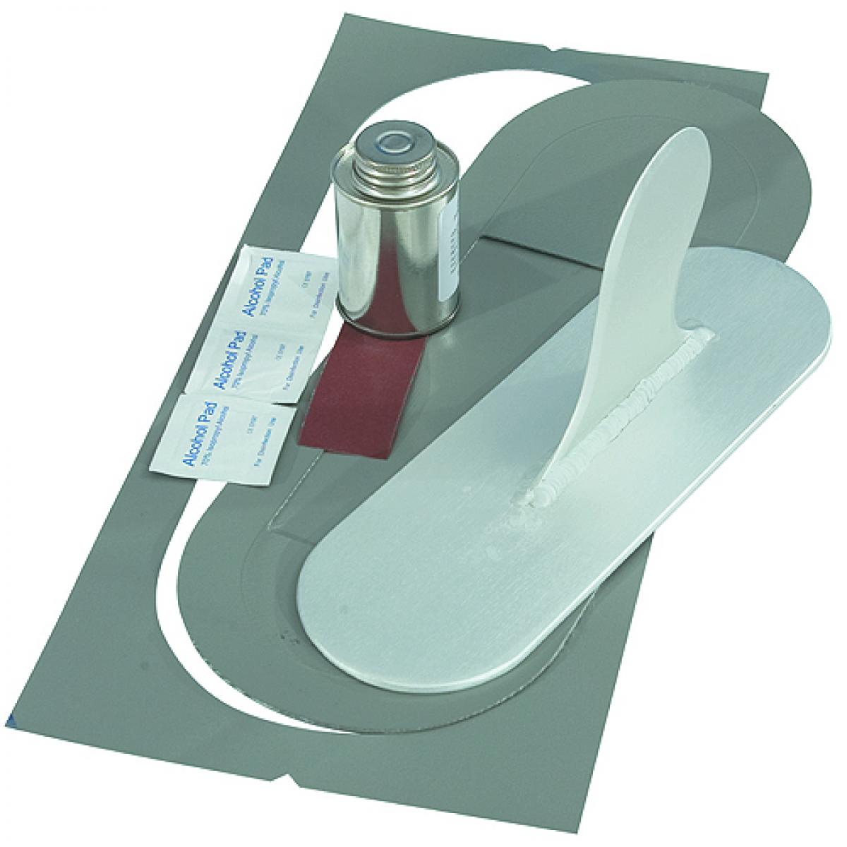 Boat People Fin Kit for pvc inflatable kayaks, removable skeg