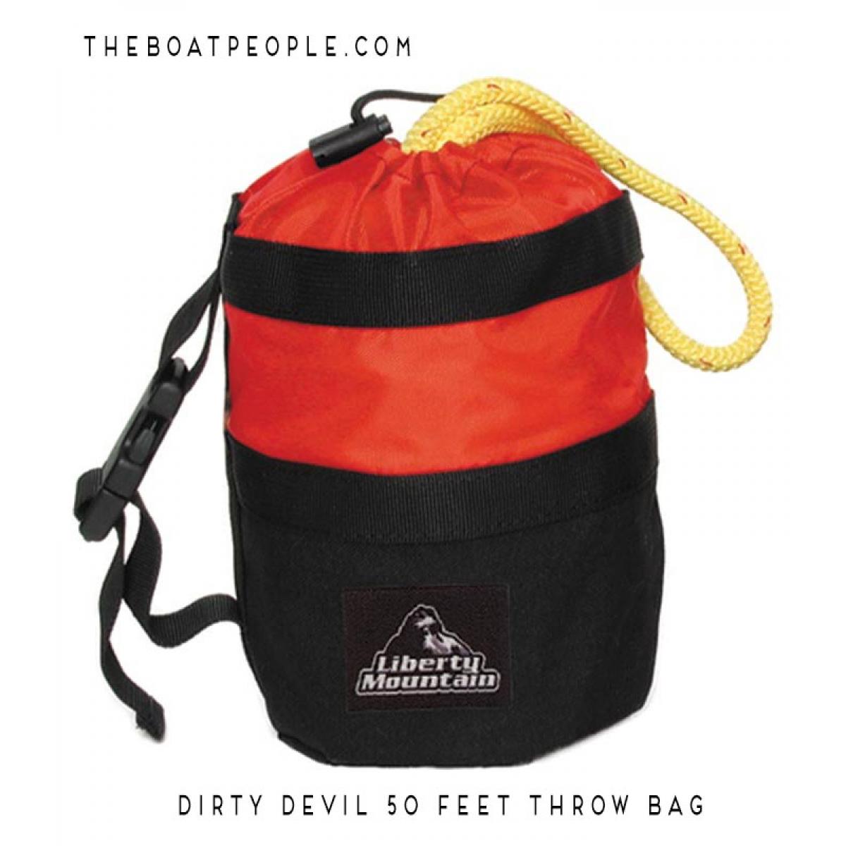 Dirty Devil Kayaker's 50' Throwbag, Cordura bottom