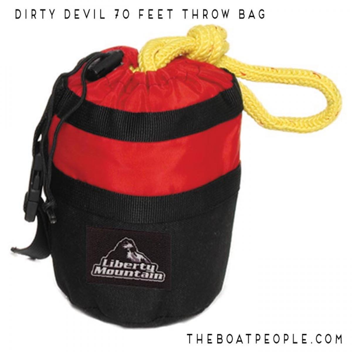Liberty Mountain Rafter's 70' Throwbag, Cordura Bottom Liberty Mountain Rafter's 70' Throwbag, Cordura Bottom